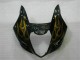 Venta Carenados Moto Suzuki GSXR 1000 2003-2004 - Negro Brillante Oro Llama
