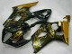 Venta Carenados Moto Suzuki GSXR 1000 2003-2004 - Negro Brillante Oro Llama