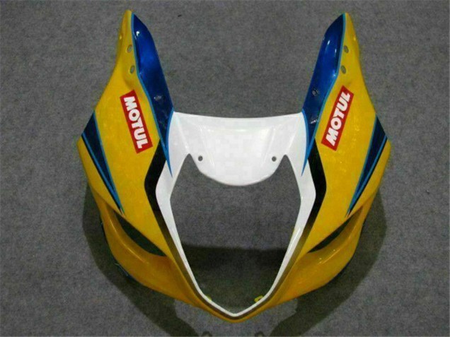Venta Carenados Moto Suzuki GSXR 1000 2003-2004 - Amarillo Azul Blanco Rojo Corona Motul