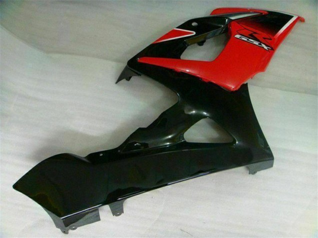 Venta Carenados Moto Suzuki GSXR 1000 2005-2006 - Rojo Negro Brillante Negro Mate