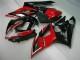 Venta Carenados Moto Suzuki GSXR 1000 2005-2006 - Rojo Negro Brillante Negro Mate