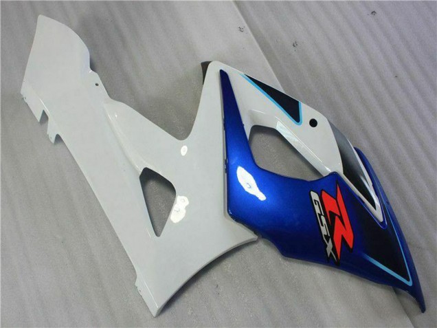 Venta Kits Carenado Moto Suzuki GSXR 1000 2005-2006 - Blanco Azul Negro Brillante