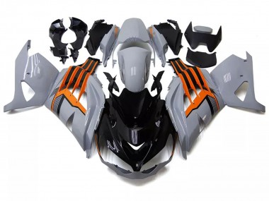 Venta Carenados Moto Kawasaki ZX14R ZZR1400 2012-2024 - Nardo Gris Naranja Negro