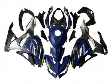 Venta Carenados Moto Kawasaki Ninja 500 EX500R 2024-2025 - Azul Blanco Amarillo Plata Negro