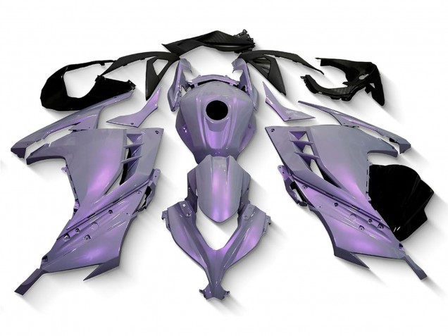 Venta Carenados Moto Kawasaki EX300 2013-2024 - Camaleón Gris Dazz Púrpura Perla