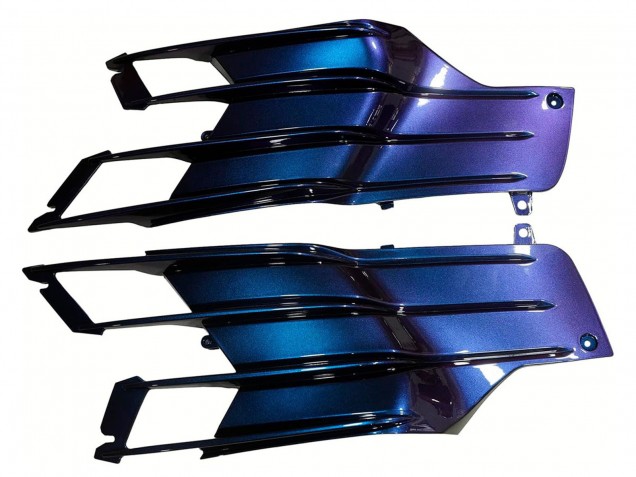 Venta Carenados Moto Kawasaki ZX14R ZZR1400 2012-2024 - Camaleón Azul Púrpura