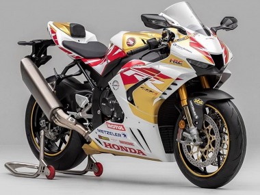 Venta Carenado Moto Honda CBR1000RR-R 2020-2023 - Blanco Rojo Oro Motul