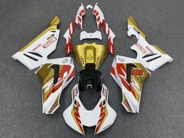 Venta Carenados Moto Honda CBR1000RR-R 2020-2023 - Blanco Rojo Oro Motul