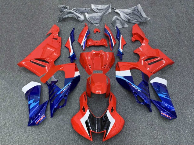 Venta Kit Carenados Moto Honda CBR1000RR-R 2020-2023 - Blanco Rojo Azul HRC