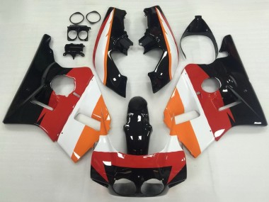 Venta Carenados Moto Honda CBR400RR NC23 1987-1989 - Naranja Blanco Rojo Negro Brillante