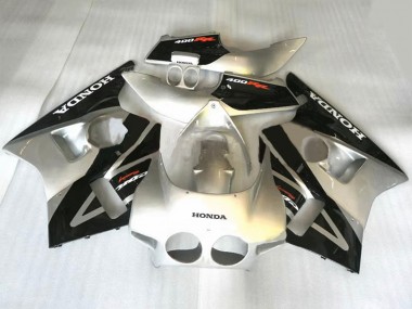 Venta Carenados Moto Honda CBR400RR NC23 1987-1989 - Plata Negro