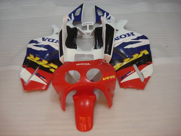 Venta Carenados Moto Honda VFR400R NC30 1988-1992 - Blanco Azul Rojo