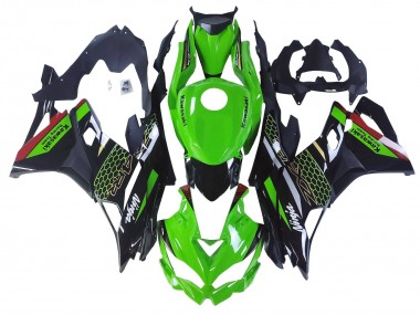 Venta Carenados Moto Kawasaki ZX25R ZX-25R 2019-2025 - Verde Negro Rojo Honeycomb
