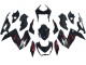Venta Carenados Moto Kawasaki Z250/Z300 2015-2016 - Negro Brillante Rojo Plata