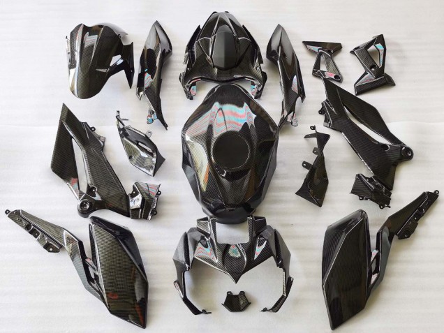 Venta Carenados Moto Kawasaki Z400 2018-2024 - Negro FibraCarbono