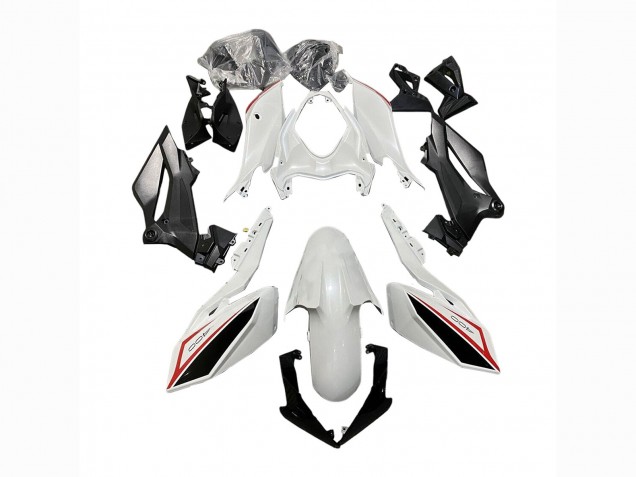 Venta Carenados Moto Kawasaki Z400 2018-2024 - Blanco Rojo Negro
