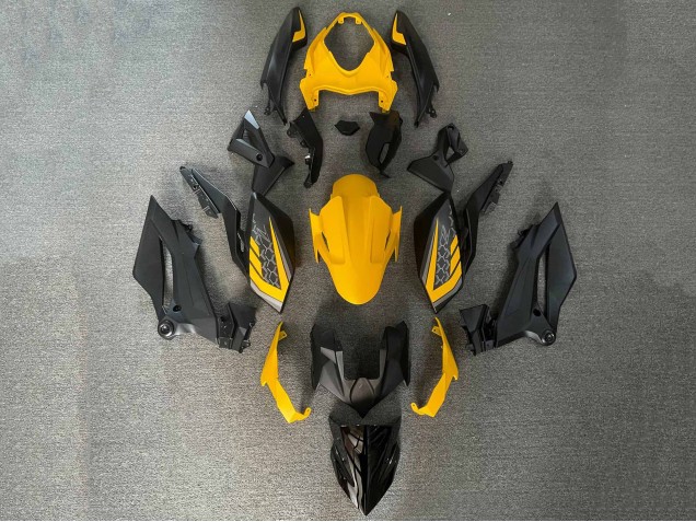 Venta Carenados Moto Kawasaki Z400 2018-2024 - Amarillo Negro