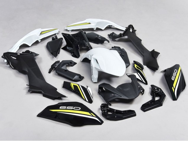 Venta Carenados Moto Kawasaki Ninja Z650 2017-2019 - Negro Blanco Amarillo