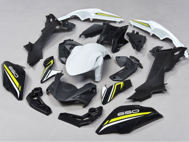 Venta Carenados Moto Kawasaki Ninja Z650 2017-2019 - Negro Blanco Amarillo