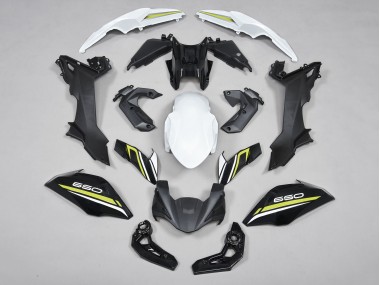 Venta Carenados Moto Kawasaki Ninja Z650 2017-2019 - Negro Blanco Amarillo