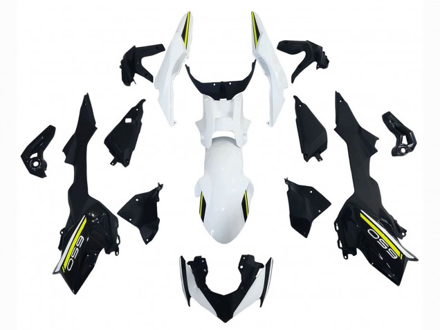 Venta Carenados Moto Kawasaki Ninja Z650 2020-2023 - Blanco Negro Verde