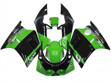 Venta Carenados Moto Kawasaki ZXR250 1989-1990 - Verde Negro Brillante Elf Touch4 Bridgestone