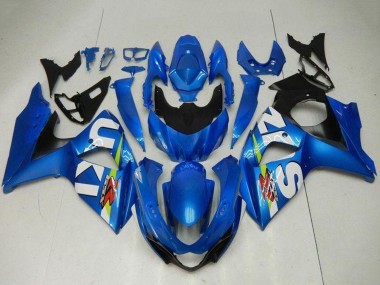 Venta Kits Carenado Moto Suzuki GSXR 1000 2009-2016 - Azul Verde Blanco