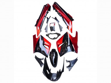 Venta Carenados Moto Kawasaki ZZR1100 1990-1992 - Rojo Negro Brillante