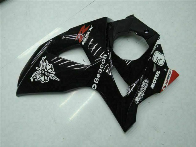 Venta Carenados Moto Suzuki GSXR 1000 2009-2016 - Negro Brillante Rojo Faro Motul