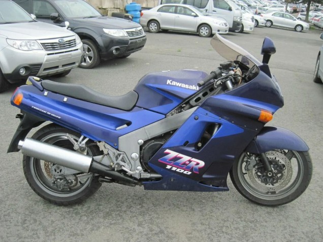 Venta Carenados Moto Kawasaki ZZR1100 1990-1992 - Azul Azul Oscuro