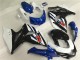 Venta Kits Completo Carenado Moto Suzuki GSXR 1000 2009-2016 - Blanco Azul Negro