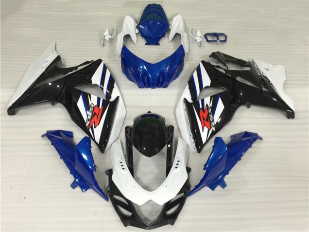 Venta Kits Completo Carenado Moto Suzuki GSXR 1000 2009-2016 - Blanco Azul Negro