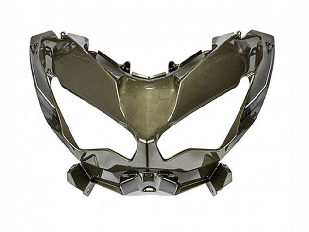 Venta Carenados Moto Kawasaki Versys 650 2022-2025 - Verde Oscuro Negro