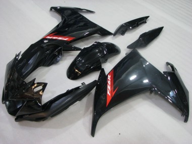 Venta Carenados Moto Yamaha FZ6R 2009-2015 - Negro Brillante Rojo