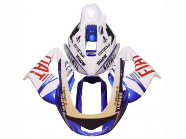 Venta Carenados Moto Yamaha YZF 1000R Thunderace 1997-2007 - Blanco Azul Fiat Motul