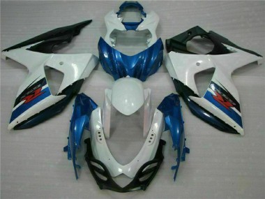 Venta Kits Carenados ABS Suzuki GSXR 1000 2009-2016 - Blanco Azul Negro