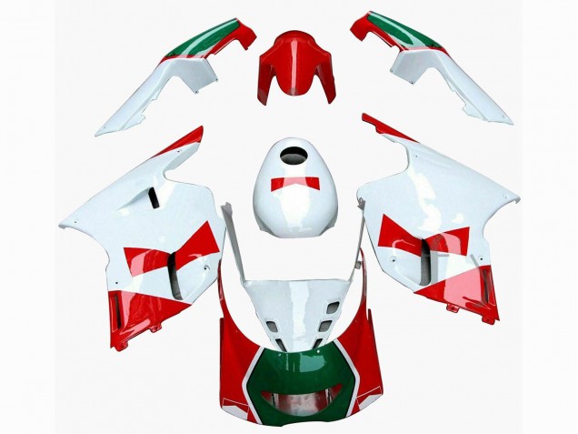 Venta Carenados Moto Yamaha TZR250 3XV 1991-1994 - Blanco Rojo Verde