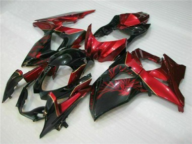 Venta Carenados Moto Suzuki GSXR 1000 2009-2016 - Rojo Negro Brillante