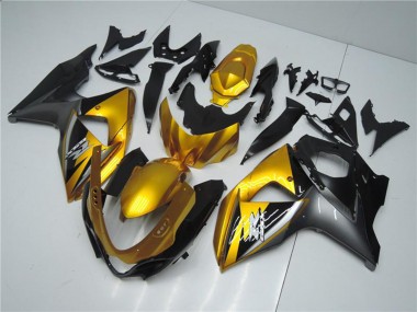 Venta Carenados Moto Suzuki GSXR 1000 2009-2016 - Oro Negro Mate