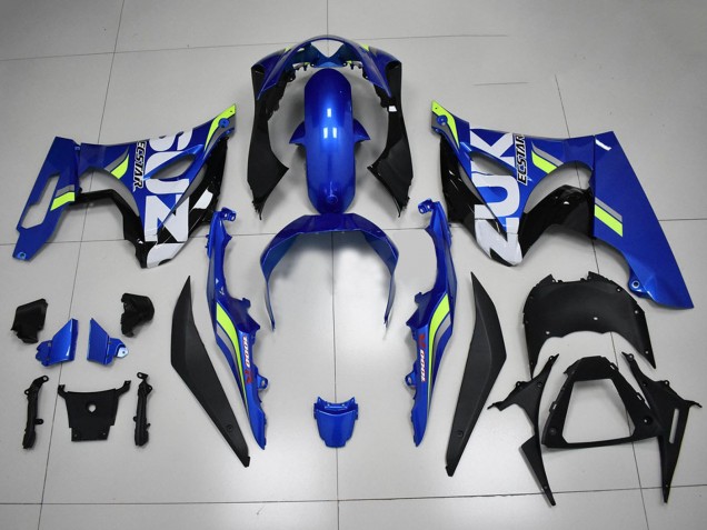 Venta Carenados Moto Suzuki GSXR 1000 2017-2024 - Azul Blanco Verde
