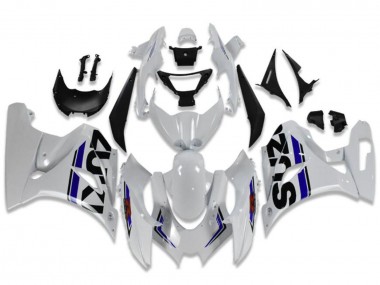 Venta Carenados Moto Suzuki GSXR 1000 2017-2024 - Blanco Azul Negro