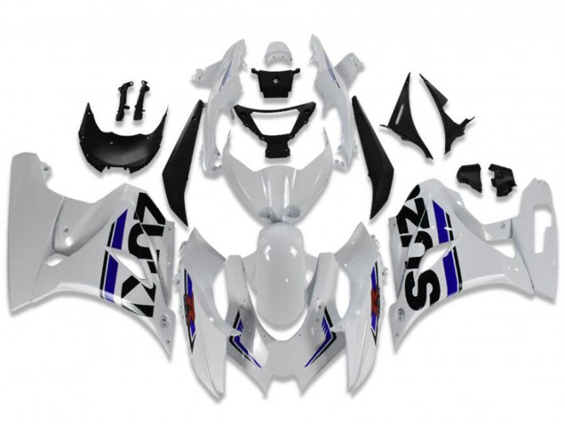 Venta Carenados Moto Suzuki GSXR 1000 2017-2024 - Blanco Azul Negro