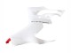 Venta Carenados Moto Ducati Panigale V2 2020-2024 - Blanco Rojo Negro Mate