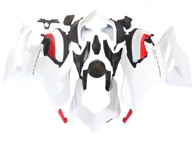Venta Carenados Moto Ducati Panigale V2 2020-2024 - Blanco Rojo Negro Mate