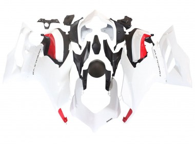 Venta Carenados Moto Ducati Panigale V2 2020-2024 - Blanco Rojo Negro Mate
