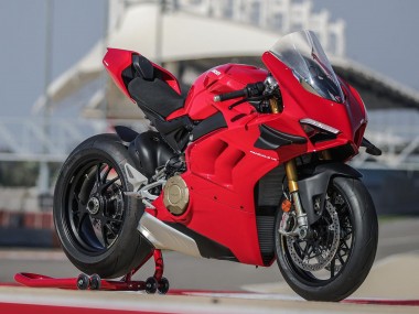 Venta Carenado Moto Ducati Panigale V4 V4S 2020-2021 - Rojo Negro Mate