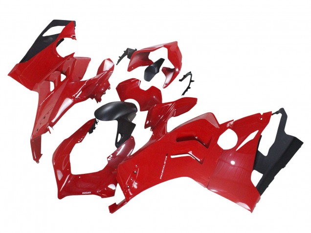 Venta Carenado Moto Ducati Panigale V4 V4S 2020-2021 - Rojo Negro Mate