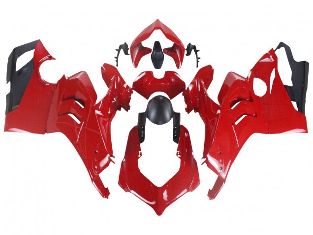 Venta Carenado Moto Ducati Panigale V4 V4S 2020-2021 - Rojo Negro Mate