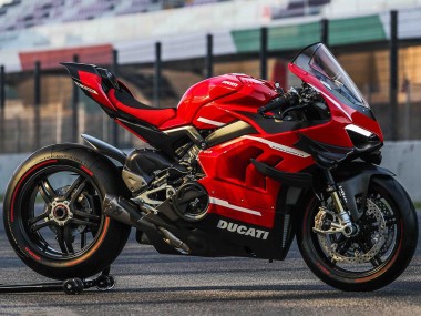 Venta Carenados Moto Ducati Panigale V4 V4S 2020-2021 - Rojo Blanco Negro