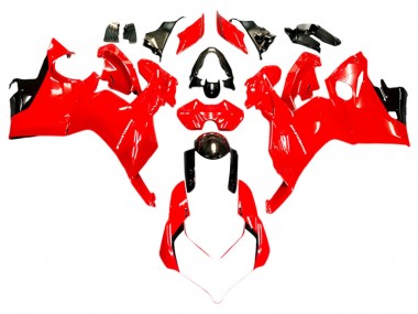 Venta Carenados Moto Ducati Panigale V4 V4S 2018-2019 - Blanco Rojo Negro Brillante